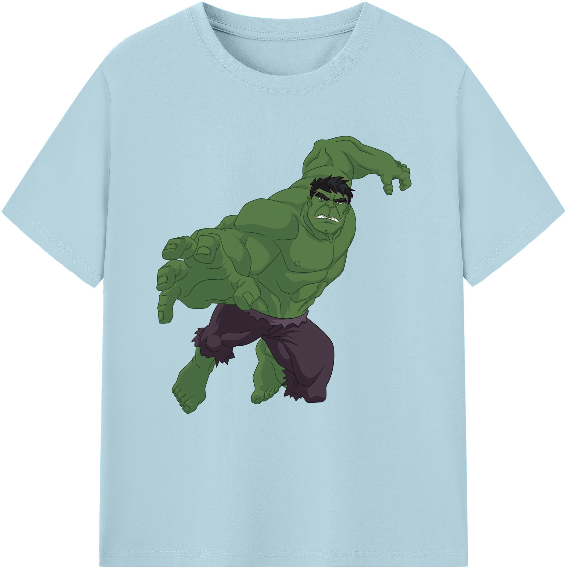 （画像用） アベンジャーズ The Avengers 綿100％半袖Tシャツ（フロントプリント）